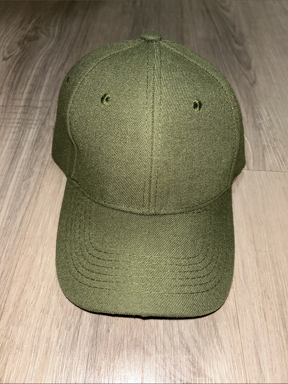 Classic Plain Green Baseball Cap